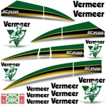 Decal Kit Fits Vermeer BC1500XL Brush Chipper Wrap Yellow 7YR Vinyl. Fixed Price $189.95.