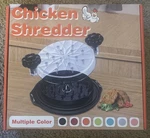 Chicken Shredder Tool Twist Large With Brush, 10" Pro Visible Kitchen Meat. Fixed Price $10.49.