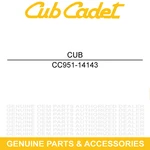 Cub Cadet 951-14143 Crankshaft Kit Vu VT100 Rt Lu LS25CC FT24R Es Engine. Fixed Price $134.50.