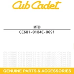 Mtd 681-0184C-0691 Frame Assembly Remington RM45MCS. Fixed Price $89.70.