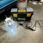 Chicago Electric Adjustable Soldering Station/tool Box (movable Compartments). Fixed Price $40.00.