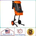 Wen 41119 Electric Wood Chipper And Shredder, 15-AMP, Black. Fixed Price $133.00.