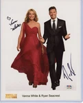 Vanna White Ryan Seacrest Wheel Of Fortune Dual Signed 8X10 Photo Psa Dna Coa *4. Fixed Price $149.99.