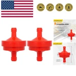 394358 AM38708 298090 Lawn Mower 1/4" Inline Gas Fuel Filter For & Bs 394.... Fixed Price $10.99.