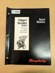 Simplicity 3C 5C 612 912 Chipper/shredder Parts Manual. Fixed Price $19.95.