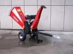 Powerful 18HP Gasoline Powered Wood Chipper Mulcher + Electric Start Batt. Fixed Price $1895.00.