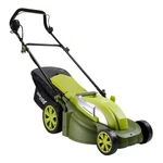 Sun Joe Push Lawn Mower And Mulcher, 17" Walk Behind Grass Cutter, SUJ-MJ403E. Fixed Price $229.99.