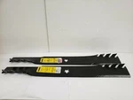 QTY/2 21-3/32" PREDATOR2 B1PD5073 Gator Blades For 42" Deck Ayp 127843 131323. Fixed Price $30.95.