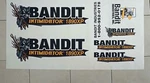 Brush Bandit Wood Chipper Model 1890XP Kit - Decals Stickers. Fixed Price $160.00.
