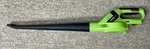 Earthwise 20-VOLT Cordless Electric Leaf Blower LB21020 6 Speed (bare Tool). Fixed Price $25.95.