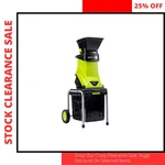 Electric Garden Chipper 15 Amp With Collection Bin. Fixed Price $341.99.