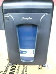 Swingline Paper Shredder, Sheet, Micro-cut, EM09-06 (1757399)- Black. Fixed Price $57.99.