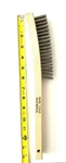 Andersen Stainless Steel Wire Scratch Brush #43031 Curved Wood Handle Usa, Nos. Fixed Price $15.00.