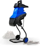 Landworks Wood Chipper Shredder Electric 17:1 Reduction 15-AMP Scratch & Dent. Fixed Price $106.24.