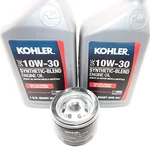 Kohler (2 Qts) Synthetic Blend 10W30 Engine Oil & (1) 12 050 01-S. Fixed Price $29.41.