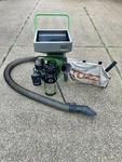 Tazz Chipper Shredder, 212CC, 4-CYCLE Viper Engine W/ Vacuum Hose Attachment. Fixed Price $450.00.