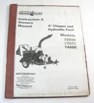 Crary 72928 72942 74950 Chipper Parts Owners Maintenance Manual. Fixed Price $61.99.