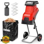 Ework 15-AMP Electric Wood Chipper Shredder 1.77 Inch Capacity Brushless Motor. Fixed Price $202.99.