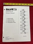 ***crary Gold'n'cut Instruction & Owners Manual. Part No. 23674. 699. Fixed Price $9.99.