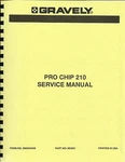 Promark-gravely 210 Chipper Service Manual. Fixed Price $29.99.
