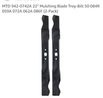 Pack 22 Mulching Blade Mtd 942-0742 / 742-0742 Fits Many Brands Free Ship. Fixed Price $36.00.