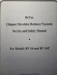 Mantis Little Wonder Shredder Chipper Vacuum Revac 16 Owner & Parts Manual. Fixed Price $65.44.