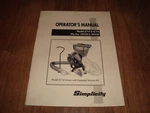 Vintage Simplicity Operators Manual Model 5/14 & 8/14 1692203 1692330 10/93. Fixed Price $9.99.