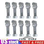 10 Pack Stump Grinder Teeth With Nut For Bandit 900-9906-05. Fixed Price $87.58.