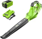 Greenworks 40V Cordless Leaf Blower 2.0AH Battery And Charger 150 Mph Max Speed. Fixed Price $103.99.