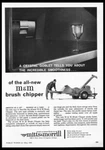 1963 M&m Mitts Merrill Wood Brush Chipper Saginaw Mi-vtg Trade Orig. Print. Fixed Price $14.95.