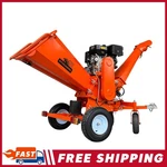 6'' 18HP Wood Chipper 450CC Gas Powered E-start 4-WHEEL 12V/9A Free Shipping. Fixed Price $2429.10.