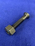 Brush Chipper Knife Bolts 1/2 X 3 Flathead Sockets W/ Factory Locknuts (12 Pcs). Fixed Price $125.00.