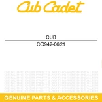 Cub Cadet 942-0621 21" Blade 848R122 848E 848B 838R 836R 836B 176R 2PK. Fixed Price $55.06.