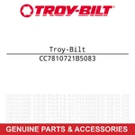 Troy-bilt 781-0721B-5083 Flail Lwr Housing CSV070 CSV060 CSV071 CSV065. Fixed Price $129.32.