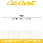 Mtd 681-0123-0637 Front Hopper Bracket Assembly Craftsman CS464N. Fixed Price $55.71.