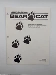 Crary Bear Cat 4" Chipper 73413, 73420, 73454 12128 Parts List Assembly Manual. Fixed Price $19.99.
