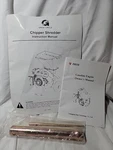 Great Circle Operator Instruction Manual LCE01 Chipper Shredder Gas Engine Tools. Fixed Price $6.95.