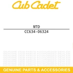 Mtd 634-06324 Tire & Rim 10X4X4 Craftsman Gray CSV424. Fixed Price $85.48.