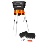 Yardforce 22" Corded Electric Leaf Shredder With Accessory Kit, 8000 Rpm, New. Fixed Price $157.99.
