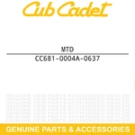 Mtd 681-0004A-0637 Outer Impeller Housing Assembly Craftsman Remington RM45MCS. Fixed Price $207.63.