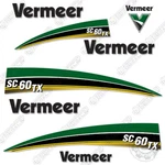 Fits Vermeer Stump Grinder Decal Kit (curved). Fixed Price $149.95.