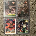 Shawn Kemp Fleer Basketball 1992-93, Metal Shredders, Hoops. Fixed Price $7.24.
