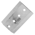 KSBC-175: Chipper Knife For Bandit 9" X 5-1/2" 5/8". Fixed Price $280.00.