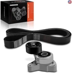 A-premium Engine Serpentine Belt Drive Kit Compatible With Honda Cr-v Crv 2002. Fixed Price $138.50.