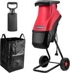 Powerful 15A Electric Wood Chipper Shredder With 45L Bag For Garden Cleanup. Fixed Price $166.99.