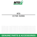 Mtd 748-0208A Flange Bearing Troy-bilt 550 478R 476R 238R 476B 236R. Fixed Price $10.95.