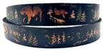Bears Animal Embossed Motorcycle Cowhide Leather Belt Size 26-48 Usa Made. Fixed Price $34.99.