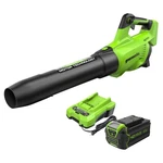 Greenworks 40V Cordless Leaf Blower (550CFM 130MPH) With 4AH Battery And Charger. Fixed Price $139.99.