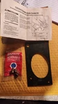 Nos Genuine Troy-bilt Wood Chipper Chute Gasket Kit # 1767619 6424E. Fixed Price $7.49.
