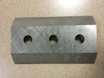 Simonds Brush Chipper Knives 5" X 3" 1/2" Used Dosko 13-16T-13H (2963000). Fixed Price $25.00.